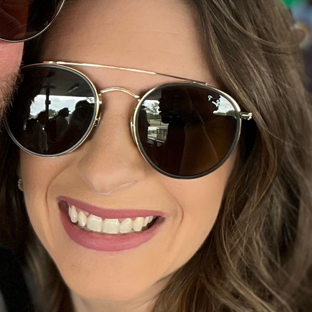 Ray-Ban 51mm Polarized Round Sunglasses